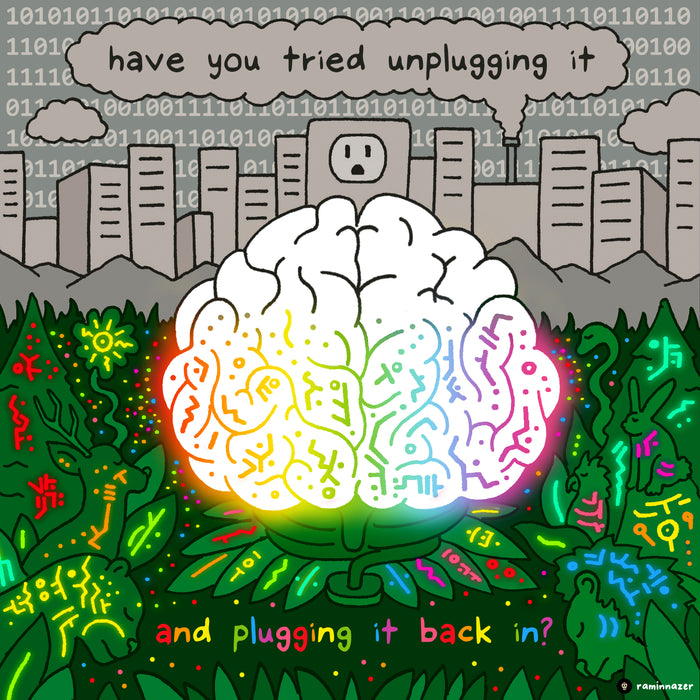 UNPLUG (Soft Lightweight T-shirt)