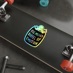 MIXED BARREL (Holographic Die-cut Sticker)