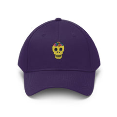 Rainbow Brainskull Unisex Twill Hat