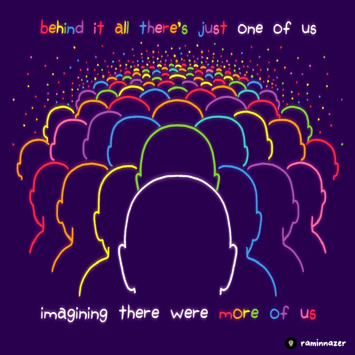 BEHIND IT ALL (Soft Lightweight T-shirt)