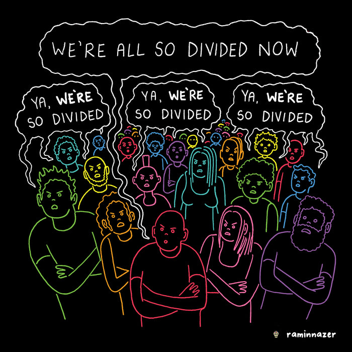 DIVIDED (Soft Lightweight T-shirt)
