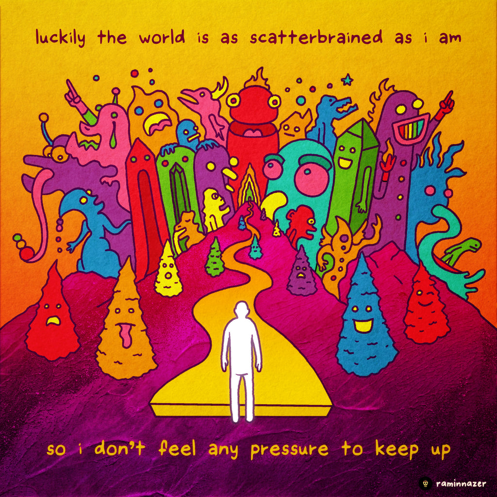 SCATTERBRAINED