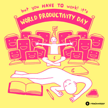 WORLD PRODUCTIVITY DAY (Soft Lightweight T-shirt)