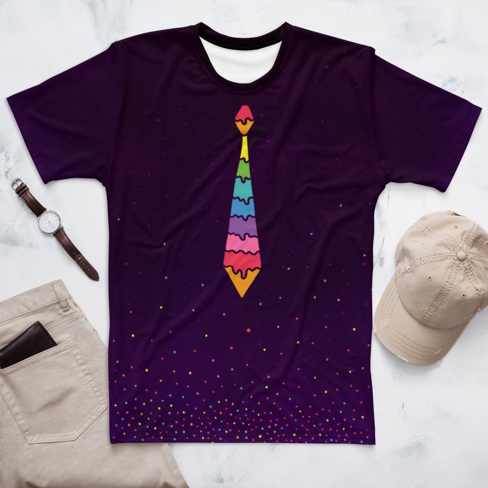 Rainbow Tie (Soft Lightweight T-shirt)