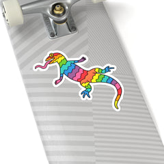 Rainbow Lizard (Kiss-Cut Sticker)