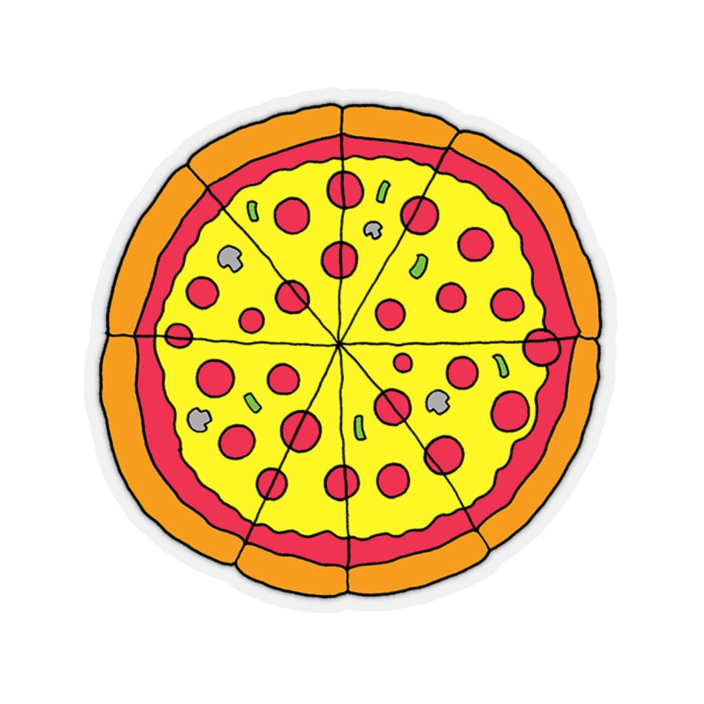 Pizza (Kiss-Cut Sticker)