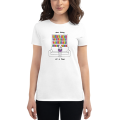 ONE THING AT A TIME (Women's Fashion Fit Tee)